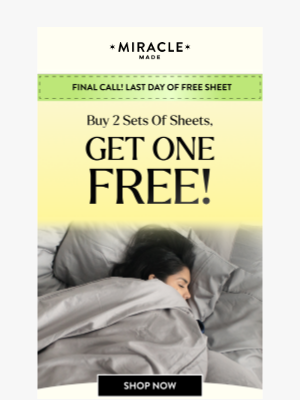 Equal Parts - [Last Chance] Buy 2 get 1 free on sheets
