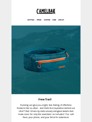 CamelBak - Ultra Fast Freedom: Our Most Minimal Run Belt