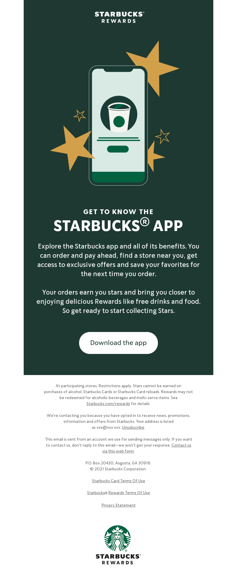 Starbucks - The Starbucks app is ready to take your order