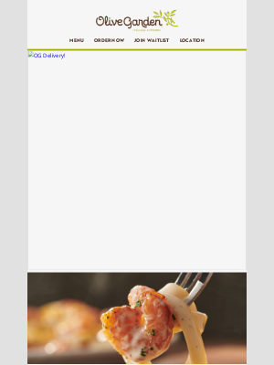 Olive Garden - Seafood lovers, this one’s for you
