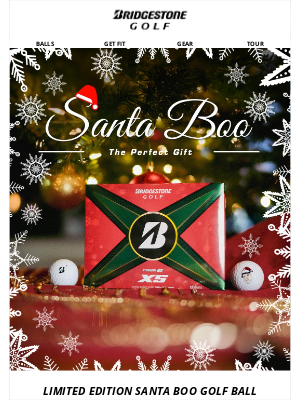 Bridgestone Golf - Santa Boo is coming to town with a new golf ball!