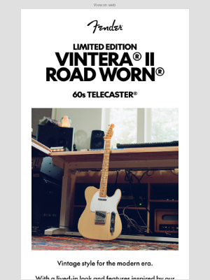 60s Telecaster | Limited Edition Vintera II Road Worn