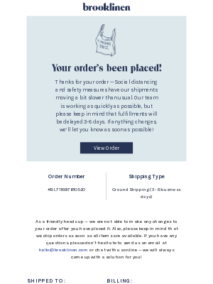 13 Order Confirmation Email Template & Subject Line Examples