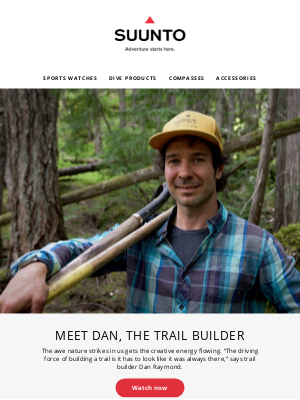 suunto - Meet Dan, the trail builder