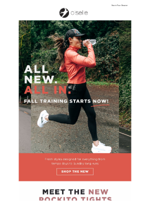 Oiselle - Fresh Flystyle, moving fast ⚡