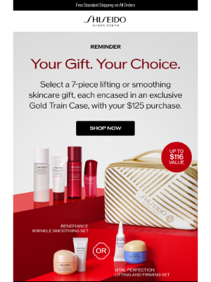 Shiseido - 7 Complimentary Skincare Gifts + More 🎁