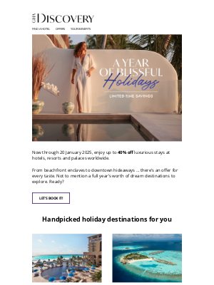 GHA Discovery - Up 40% off stays you’ll love