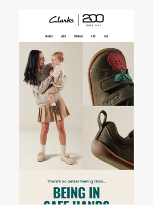 Clarks (Australia) - In Safe Hands from the Very First Step