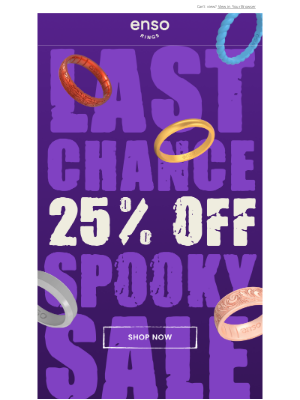 Enso Rings - 🎃 ENDS TONIGHT | Spooky Sale 🎃