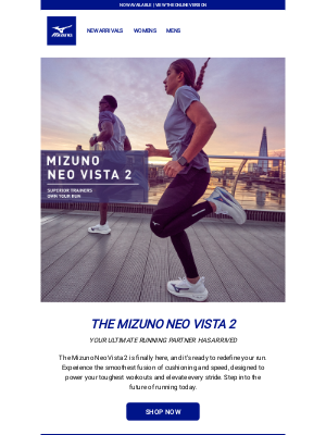 Mizuno Running - It’s Here: Meet the Mizuno Neo Vista 2 – Run Smarter, Not Harder