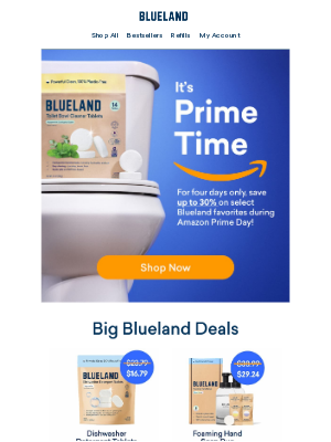Blueland - PSA: it’s Amazon Prime Day!