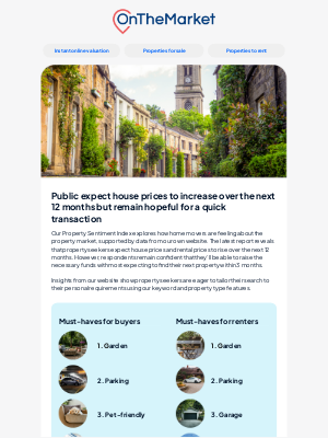 On The Market (United Kingdom) - What's happening in the property market?