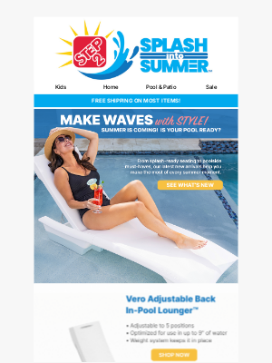 Step2 - Celebrate National Open Your Pool Day the Step2 Way