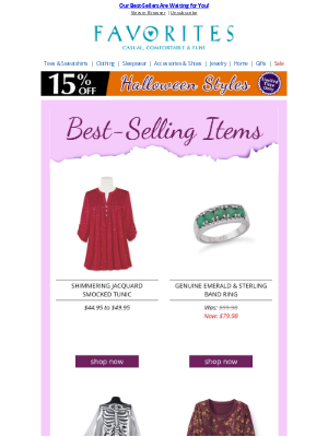 Catalog Favorites - 🔥 Best-Sellers Alert – Don’t Miss Out!