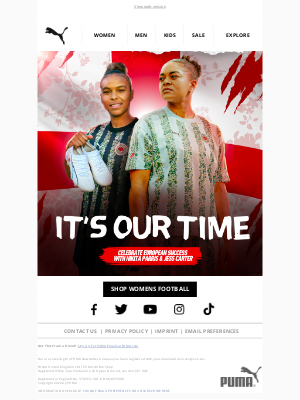 PUMA (UK) - It's Our Time