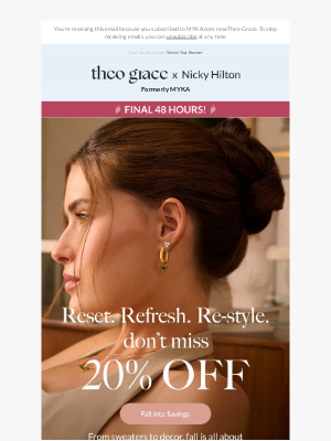 My Name Necklace - Derrick, Your Fall Jewelry Refresh Final 48 Hours to Unlock Savings!