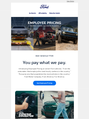 Ford Motor Company - Have you heard the news?