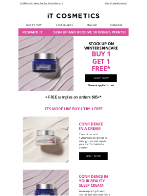 IT Cosmetics - Never tried IT? Buy 1 Get 1 FREE is the perfect time