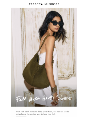 Rebecca Minkoff - Fall Must Have: Suede