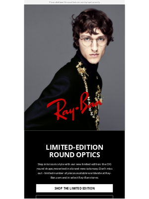 Ray-Ban - Limited-Edition Round Optics Just Dropped