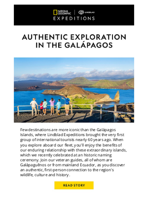 Lindblad Expeditions - Explore Galápagos Through an Authentic Lens