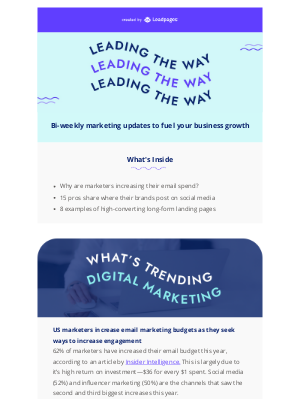 LeadPages - Marketers are increasing their email spend in Q4—should you?