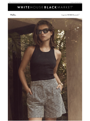 White House Black Market - Summer work looks (laptop not included)