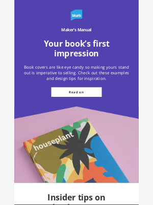 Blurb - What makes a great book cover?