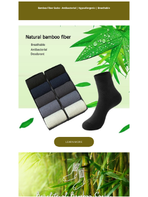 Edmodo - Beat Odor - Try Our Antibacterial Bamboo Fiber Socks Today!