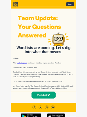 Memrise - Team Update: Let's talk Wordlists.
