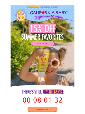 California Baby - Summer Must-Haves – Now 15% Off!