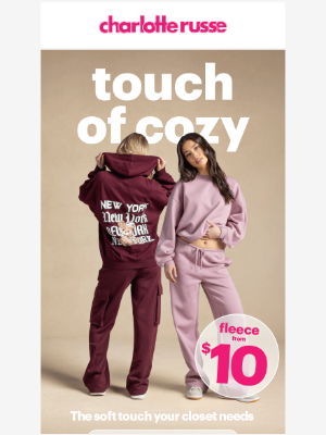 Charlotte Russe - New Semester, New Sweats ☁️