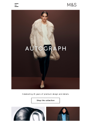 Marks and Spencer (United Kingdom) - Autograph presents...