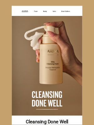 AHAVA - Understanding Cleansing Products
