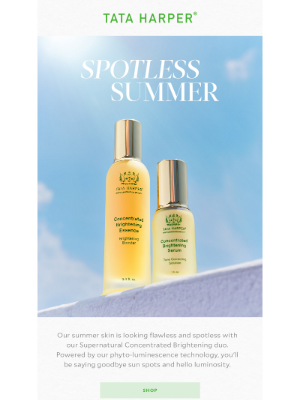 Tata Harper Skincare - Spotless Summer Brightening Duo ☀️