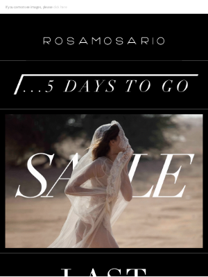 Rosamosario - THE NEW SHOP IS COMING ! LAST DAYS OF SALE..  50% OFF SITE-WIDE