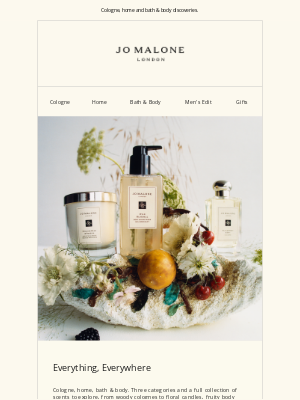 Jo Malone - Scents for everything and everywhere