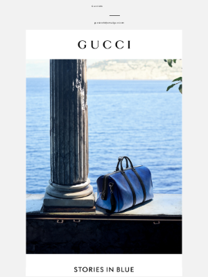 Gucci (Japan) - オーシャンブルー
