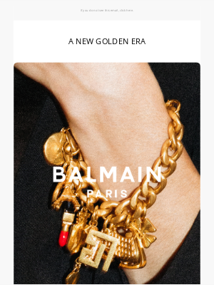 Balmain Paris - A NEW GOLDEN ERA