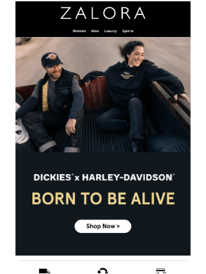 Zalora - Brunei - Dickies x Harley-Davidson just dropped 🏍️