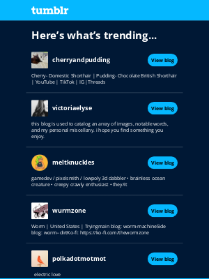 Tumblr - Need distractions? Try these on us.