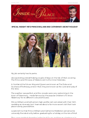 GB News (United Kingdom) - Inside The Palace: Kate and William's holiday | Kate's special photography | King's message analysed