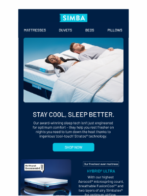 Too hot to sleep? Chill, we've got you