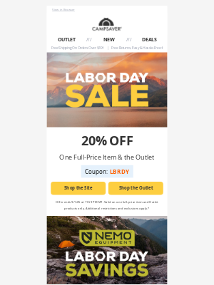 CampSaver - Deals, Deals & More Deals
