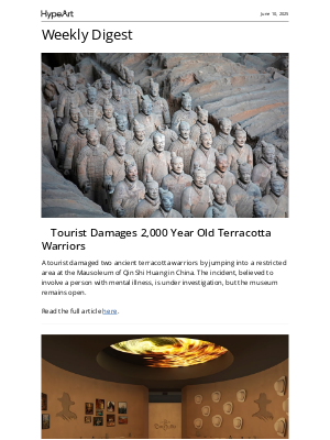 HYPEBEAST - Tourist Jumps Into Terracotta Pit—Statues Wrecked 😰
