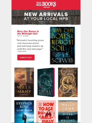Half Price Books - New Arrivals: V.E. Schwab Returns