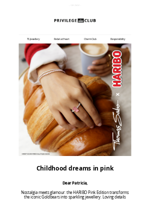 THOMAS SABO - Pink it Up! Your candy moment in jewellery form.