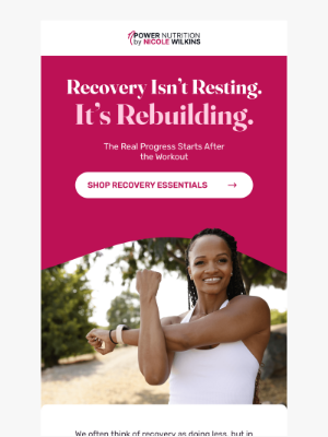 Nicole Wilkins - What Recovery Really Means