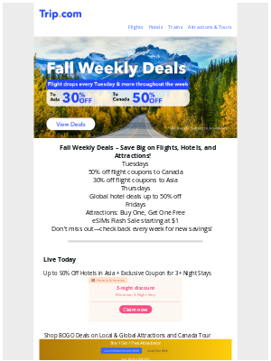 🍁 Fall Deals: Up to 50% Off!