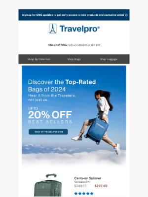 Travelpro Products - Fan Favorites on Sale – Save Up to 20%